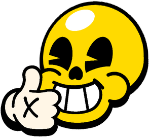 Skulltoon GG Pin