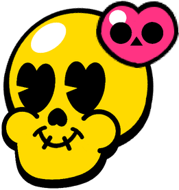 Skulltoon Thanks Pin