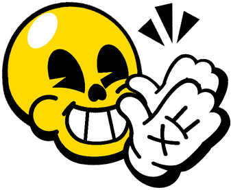 Skulltoon Clap Pin