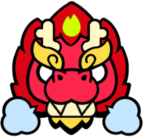Dragon Angry Pin
