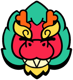 Dragon Happy Pin