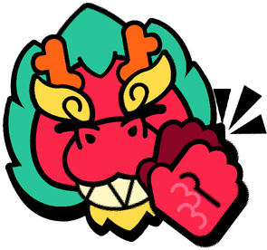 Dragon Clap Pin