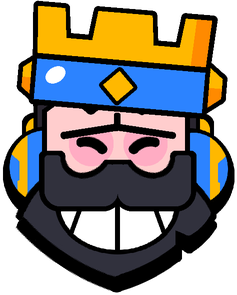 Blue King Frank Happy Pin