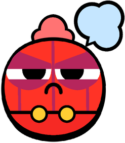 Toon Spike Angry Pin