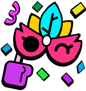 Carnaval Mask Special Pin