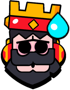 Red King Frank Phew Pin