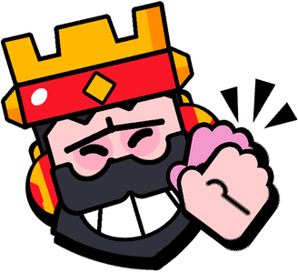 Red King Frank Clap Pin