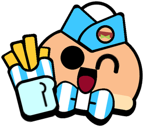Burger Lou Special Pin