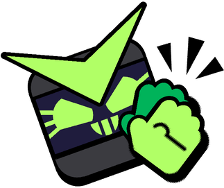 Virus 8 Bit Clap Pin