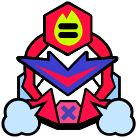 Mecha Colt Angry Pin