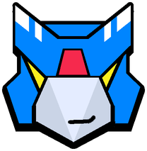 Mecha Crow Happy Pin