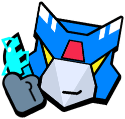 Mecha Crow GG Pin