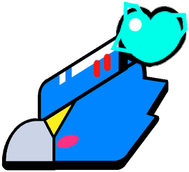 Mecha Crow Thanks Pin