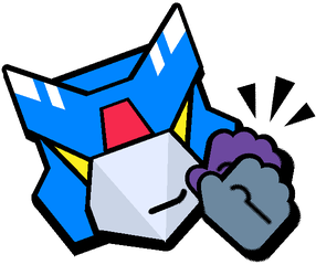 Mecha Crow Clap Pin