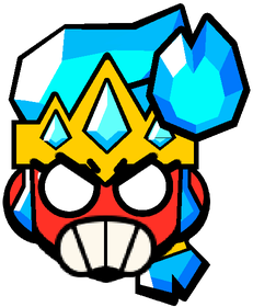 Frost Queen Amber Angry Pin