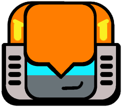 Mecha Bo Happy Pin