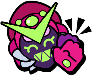 Virus Charlie Clap Pin