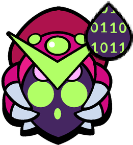 Virus Charlie Phew Pin