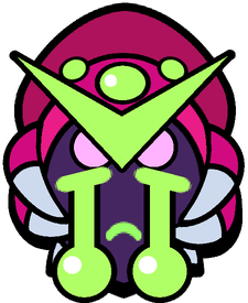 Virus Charlie Sad Pin