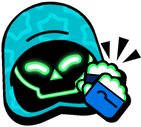 Hacker Clap Pin