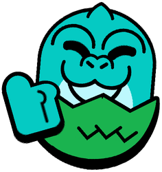 Godzilla Egg GG Pin