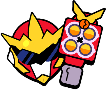 Super Ranger Brock Red Special Pin