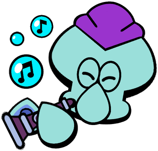 Squidward Mortis Special Pin