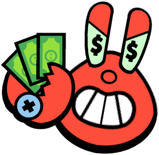 Mr. Krabs Tick Special Pin