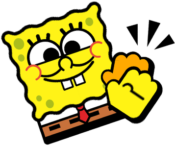 Bp Spongebob Clap Pin