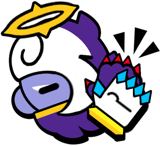 Dark Angel Edgar Clap Pin