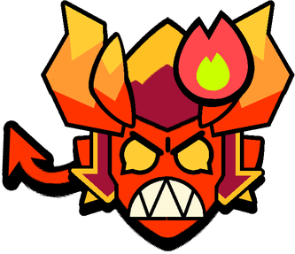 Demon Mortis Angry Pin