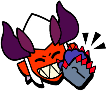 Demon Mortis Clap Pin