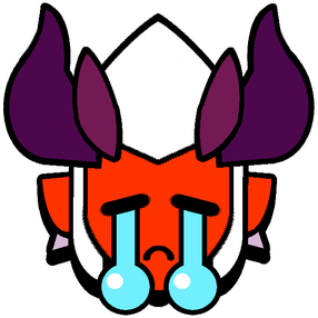Demon Mortis Sad Pin