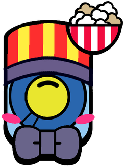 Popcorn Rico Special Pin