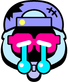 Shade Sad Pin