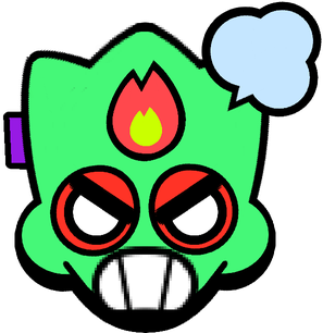 Ollie Angry Pin