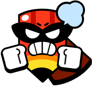 Bp Superheroes Angry Pin