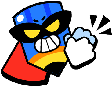 Bp Superheroes Clap Pin