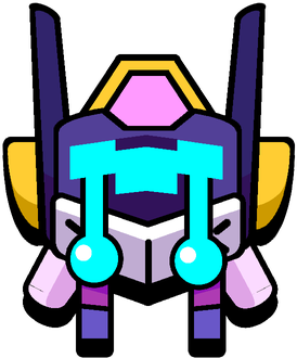 Mecha Finx Sad Pin