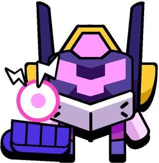 Mecha Finx Happy Pin