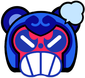 Porcelain Surge Angry Pin