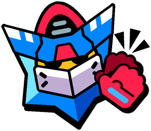 Bp Mecha Clap Pin