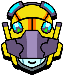 Mecha Lotus Piper Happy Pin
