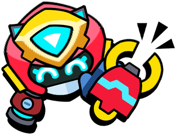 Mecha Jessie Clap Pin