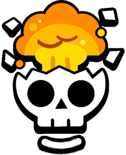 Skull Mindblown Special Pin
