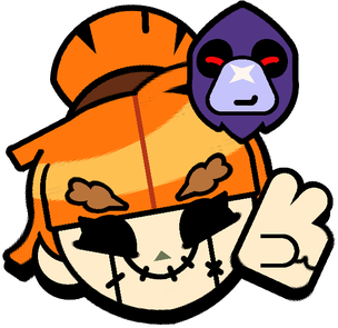 Autumn Scarecrow Gigi Special Pin