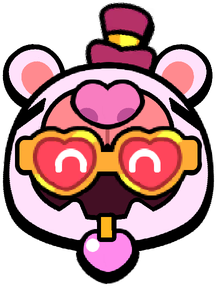 Brawlentine'S Bear Shade Happy Pin