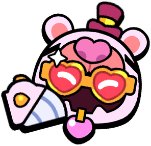 Brawlentine'S Bear Shade GG Pin