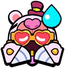 Brawlentine'S Bear Shade Phew Pin