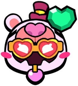 Brawlentine'S Bear Shade Thanks Pin
